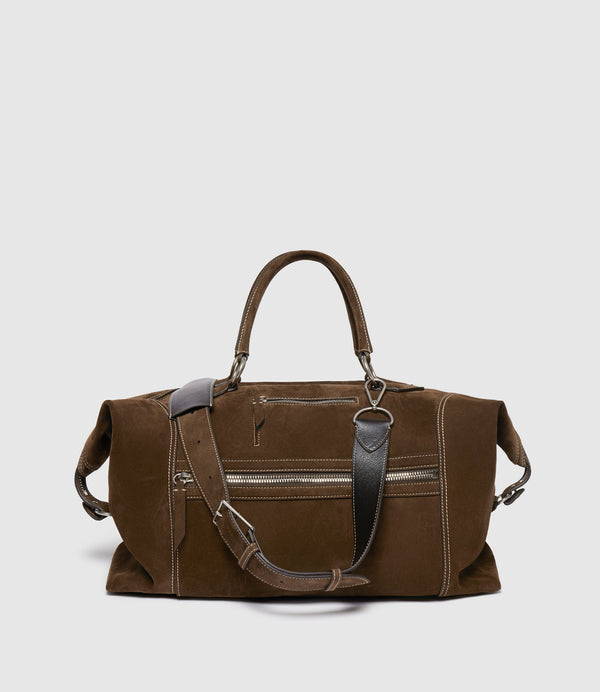 W INDIANA JONES™ Vagabond Duffle Chocolate Suede