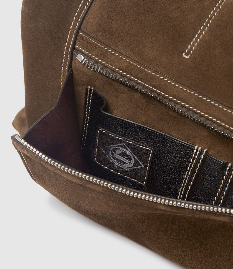 INDIANA JONES™ Vagabond Duffle Chocolate Suede