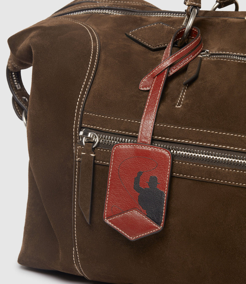 W INDIANA JONES™ Vagabond Duffle Chocolate Suede