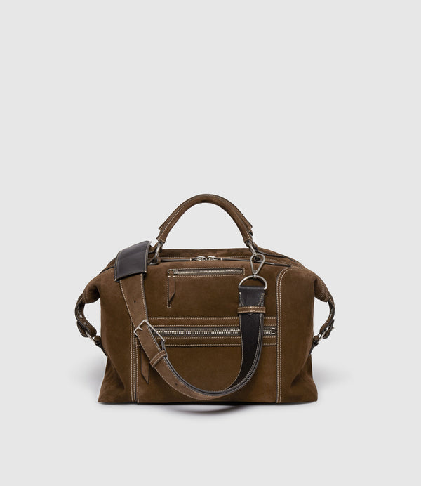 W INDIANA JONES™ Vagabond Messenger Chocolate Suede