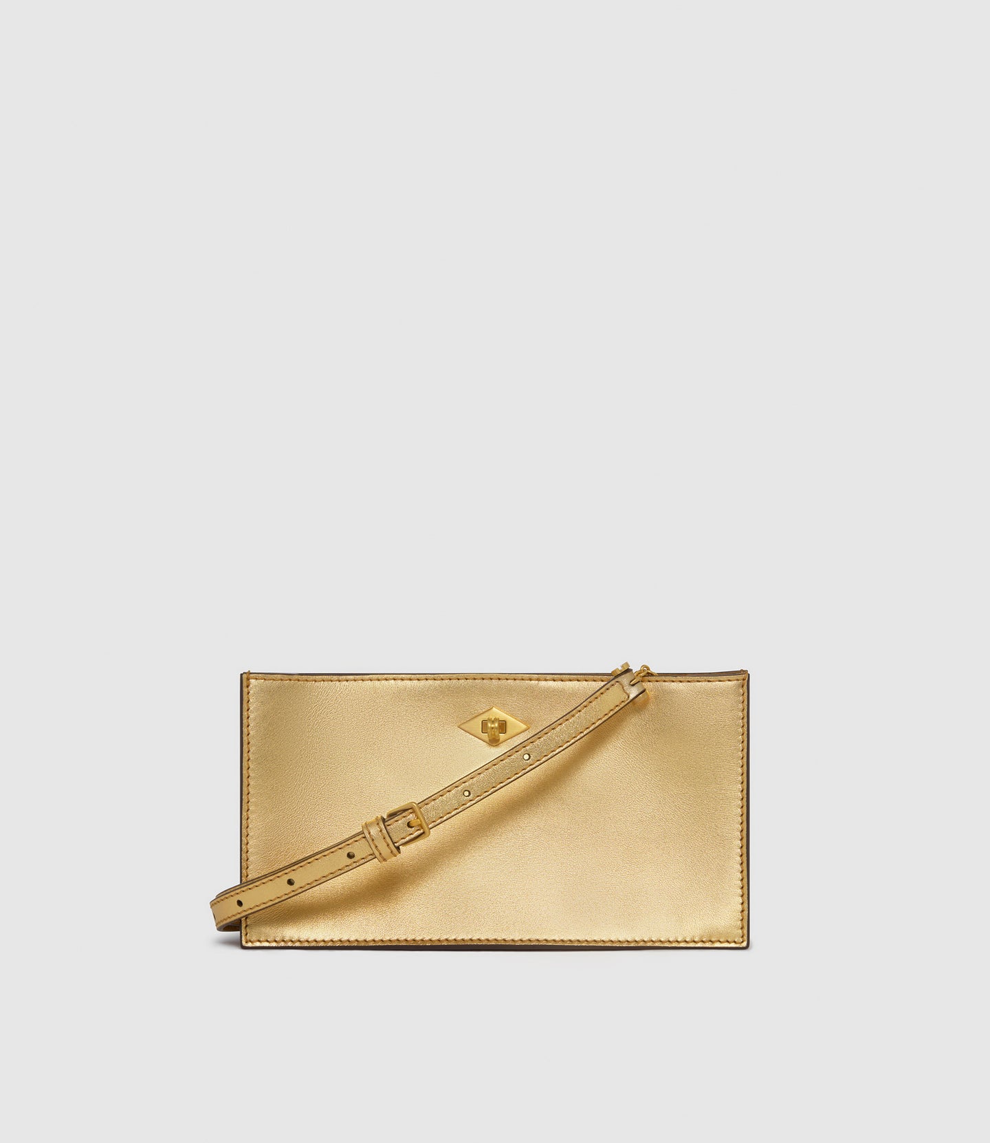 ISSIMO | Métier Ease Metallic Calfskin Gold