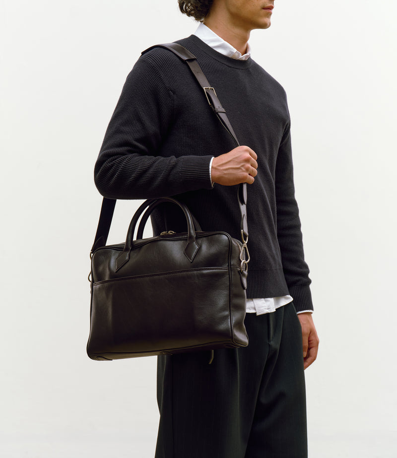 Closer Slim Briefcase Elvis Cacao