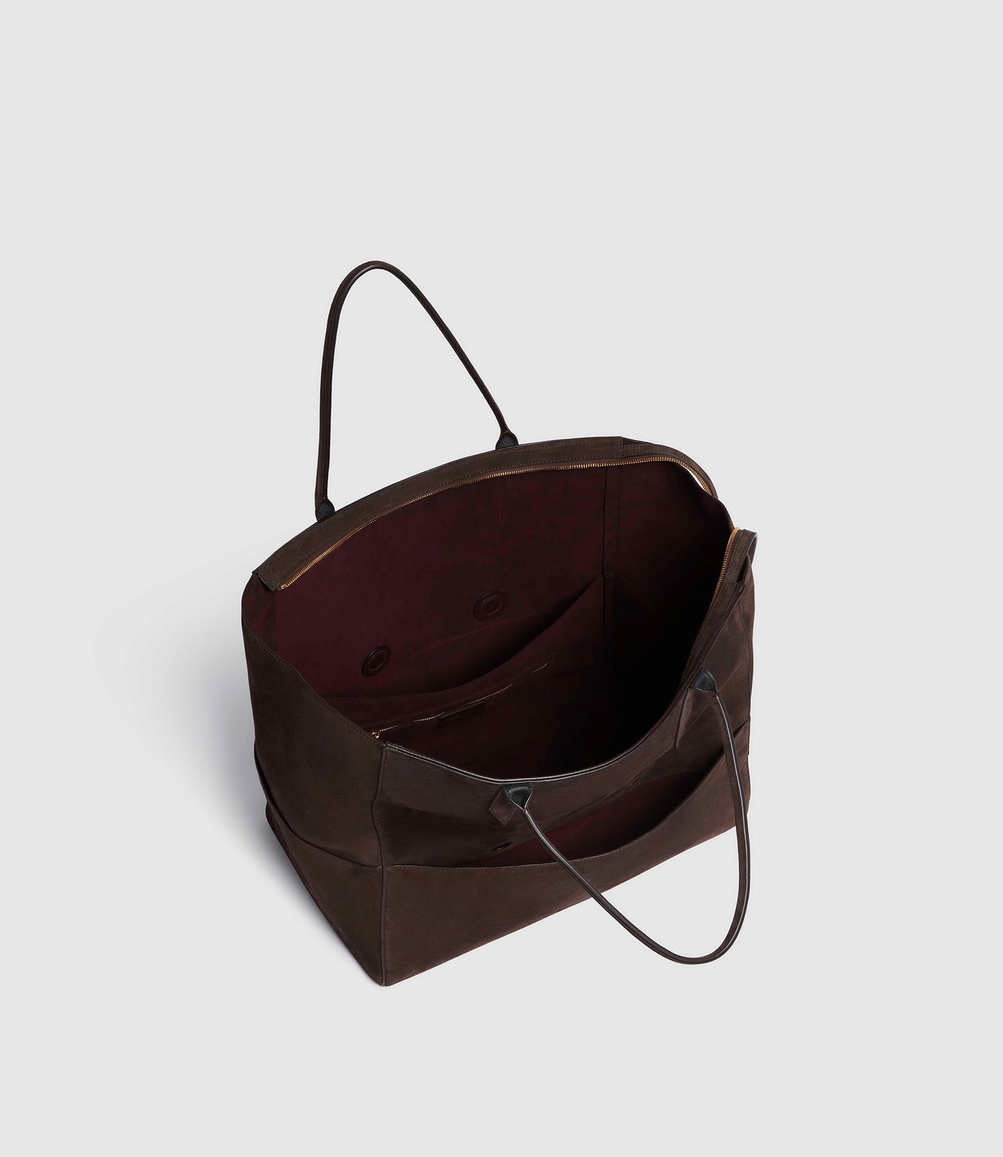 Incognito Large Suede Chocolate