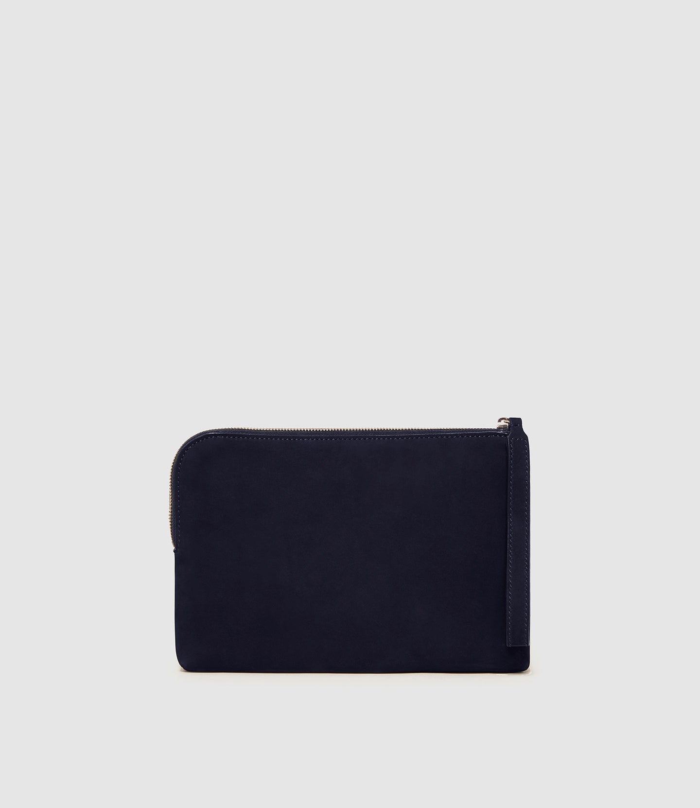 Wristlet Clutch Nubuck Navy