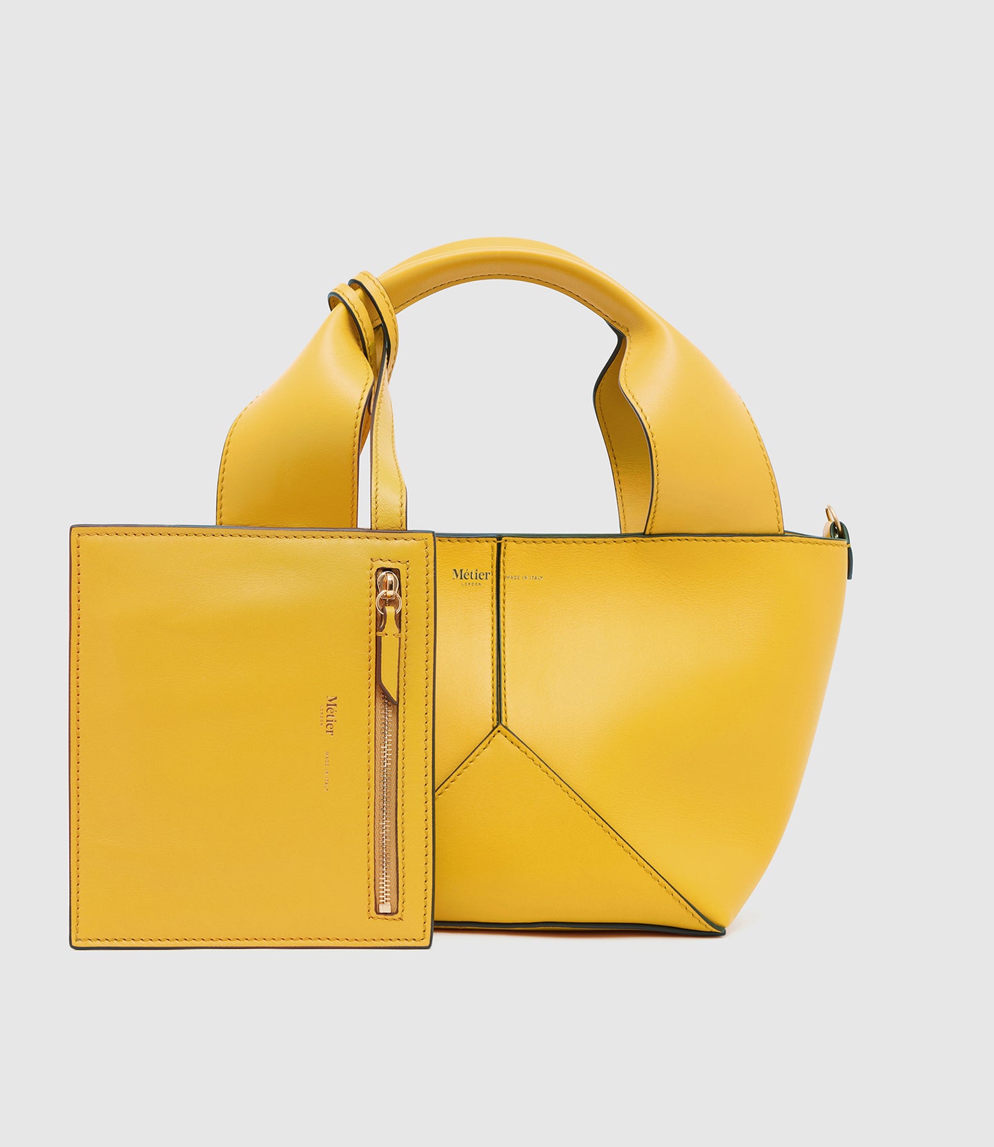 Market Mini Nappa Plongé Calfskin Izamal Yellow