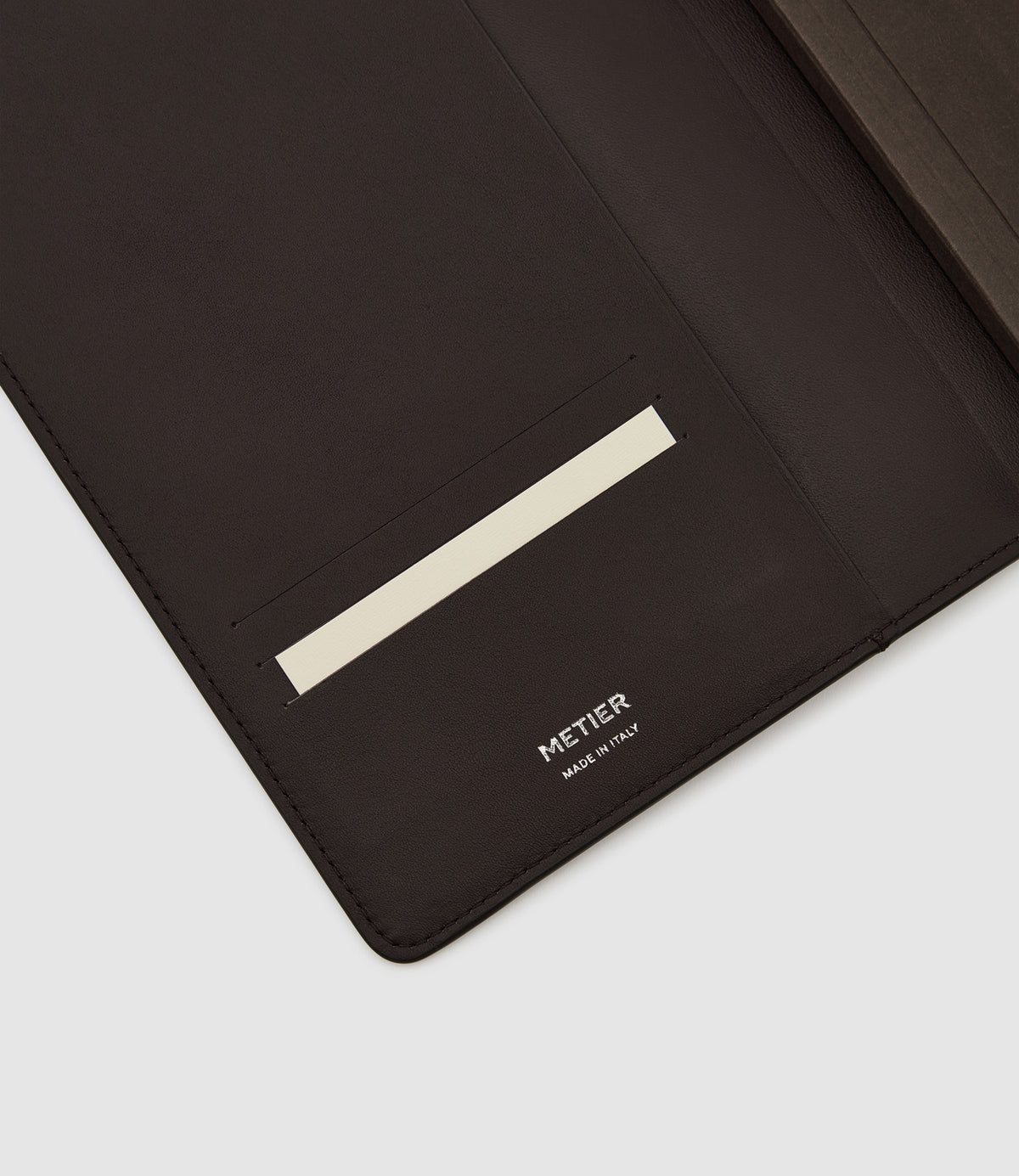 A5 Notebook Cover Pebble Grain Chocolate