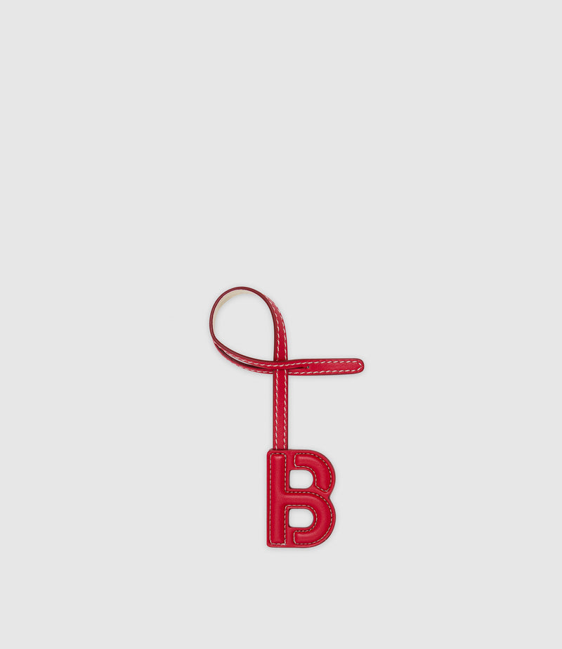 Westman Atelier By Métier Personalisation Letter Charm Apple Leather Red and White