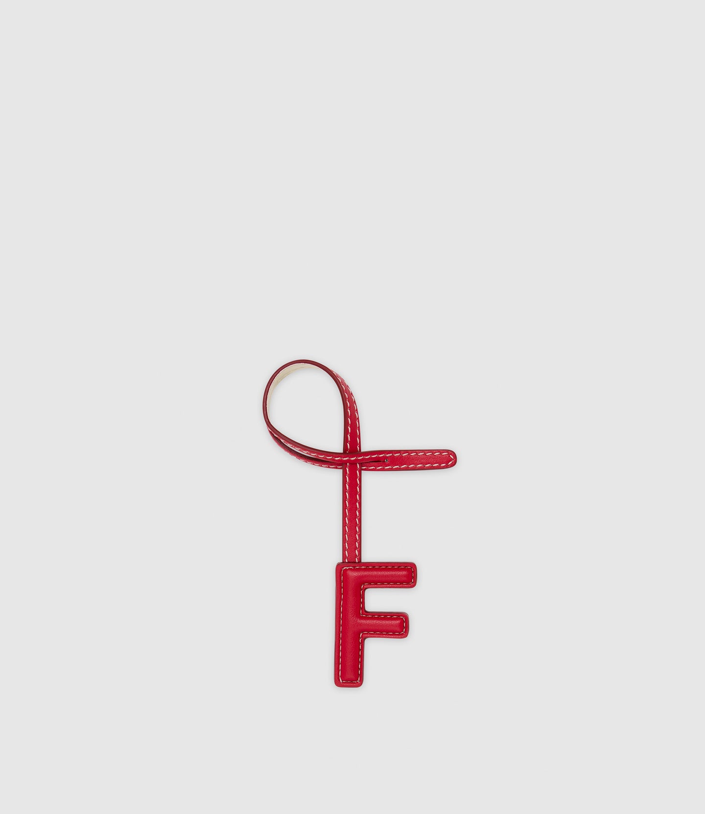 Westman Atelier By Métier Personalisation Letter Charm Apple Leather Red and White