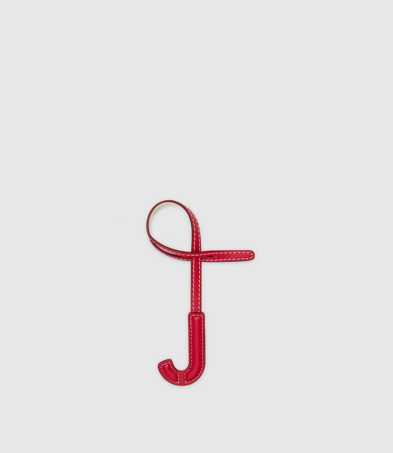 Westman Atelier By Métier Personalisation Letter Charm Apple Leather Red and White