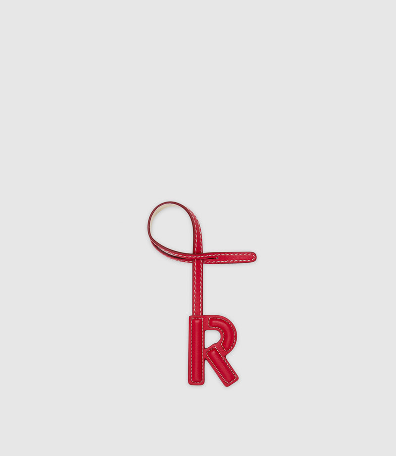 Westman Atelier By Métier Personalisation Letter Charm Apple Leather Red and White