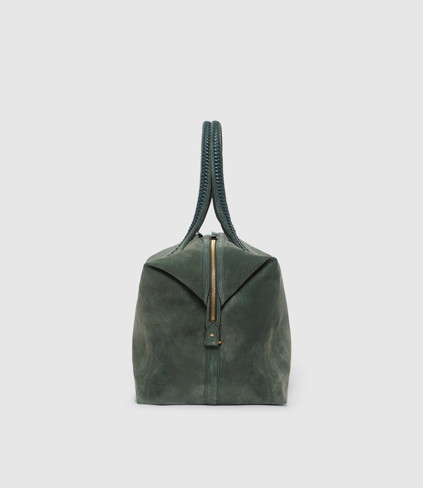 Vérité Weekend Bag Suede Emerald