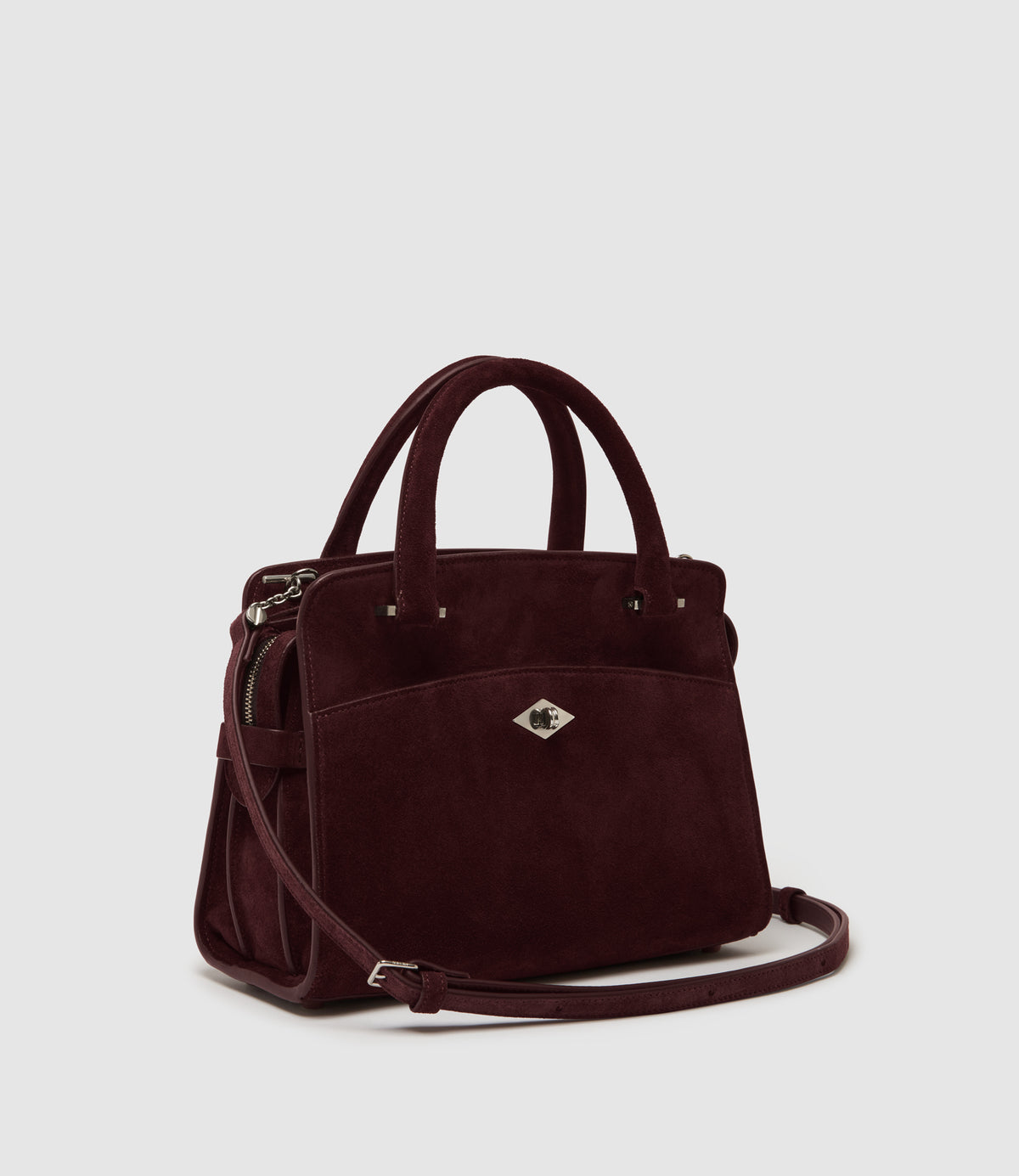 Private Eye Mini Suede Amarone