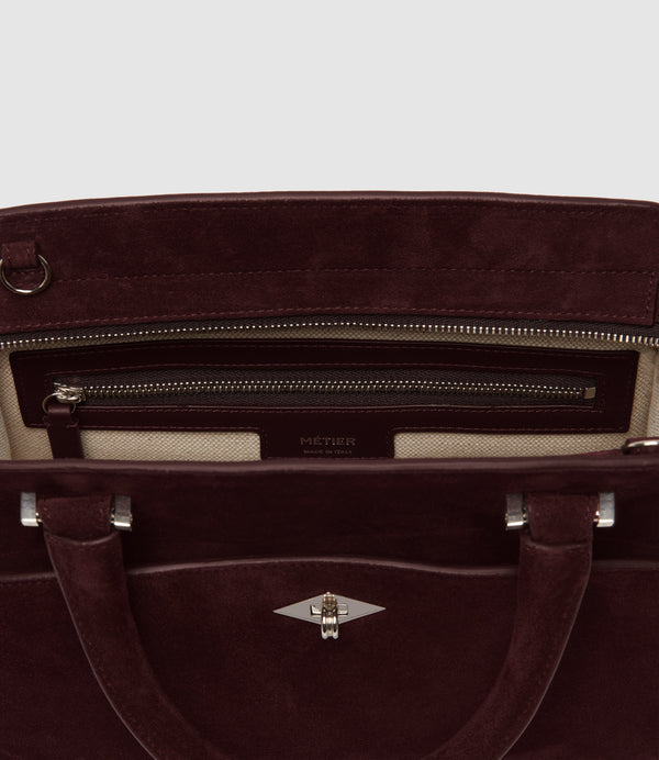 Private Eye Mini Suede Amarone