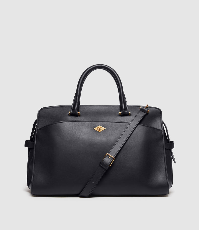 Private Eye Silky Calfskin Black