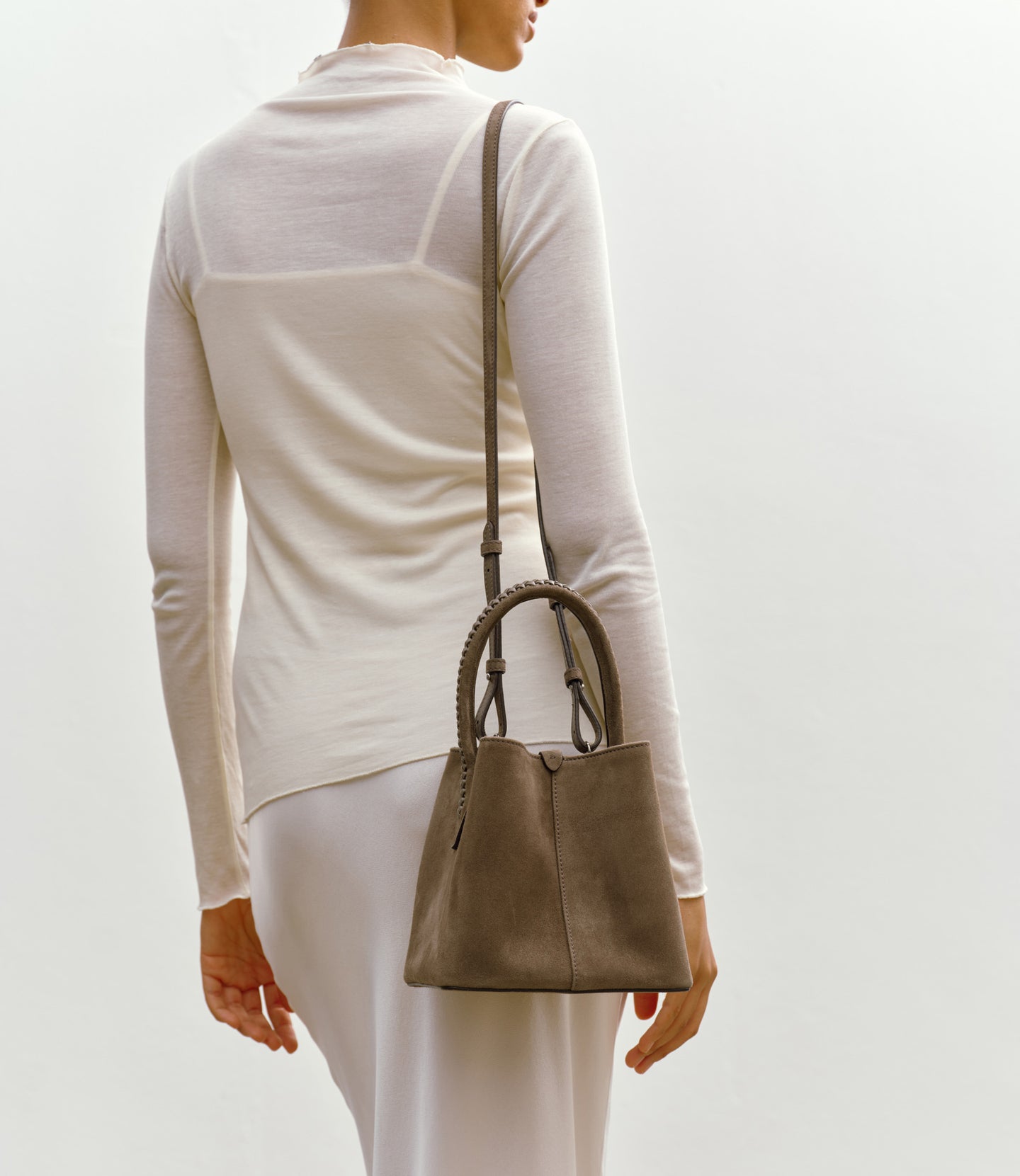 Vérité Mini Buttery Suede Clay