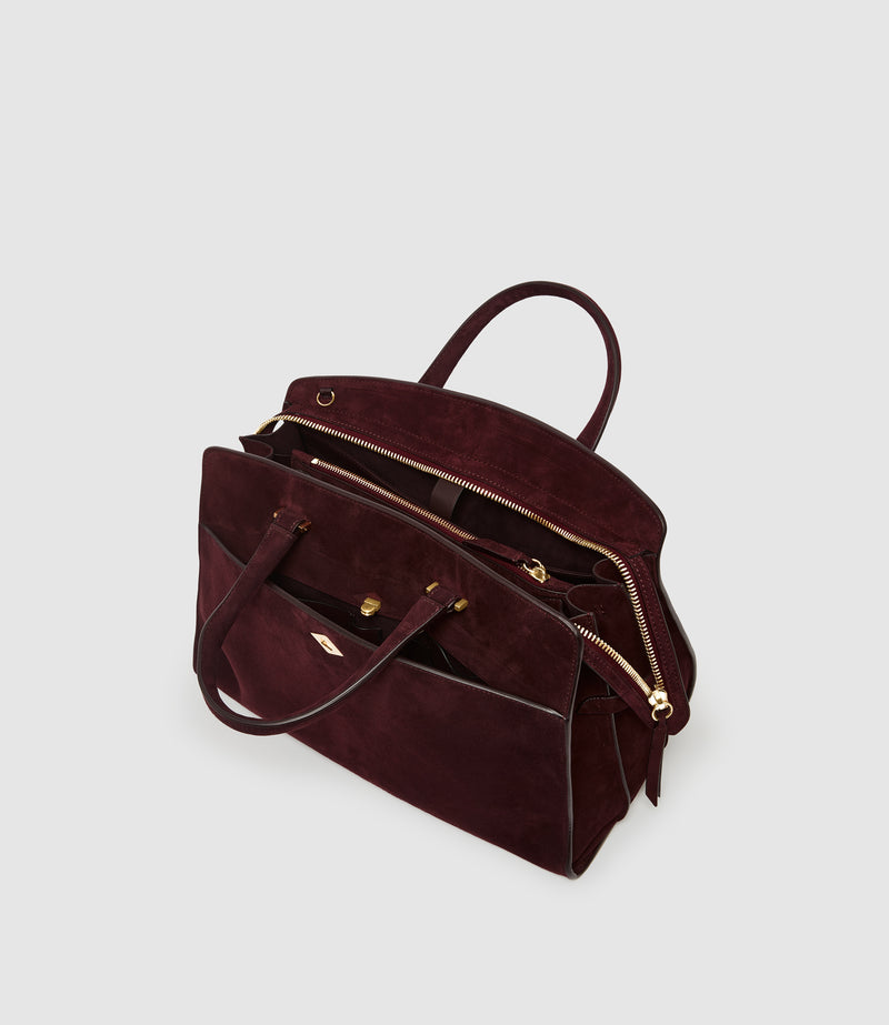 Private Eye Buttery Suede Amarone