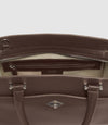Private Eye Mini Soft Grain Leather Café