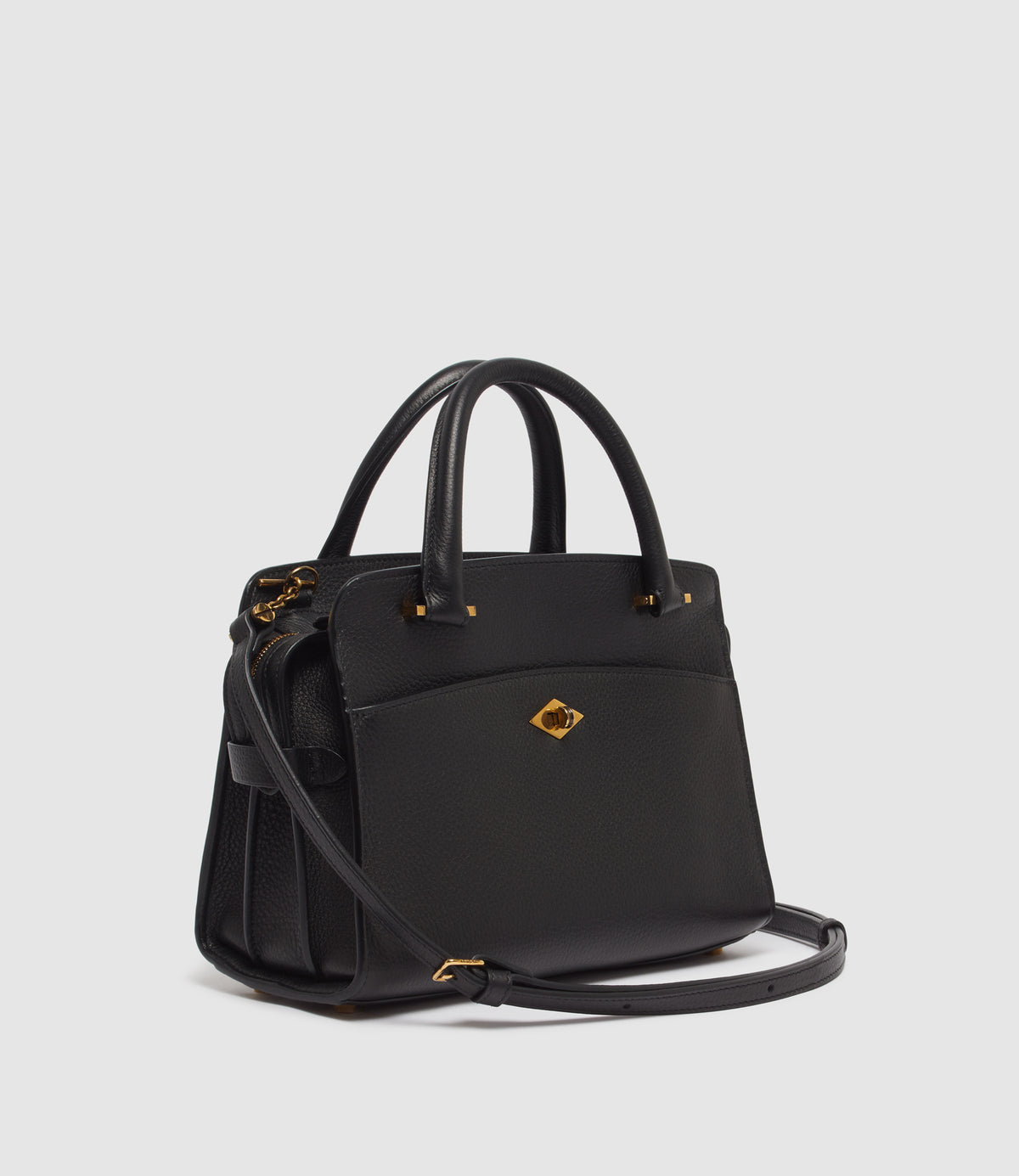 Private Eye Mini Soft Grain Leather Black