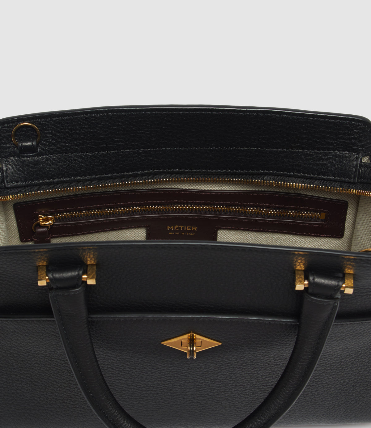 Private Eye Mini Soft Grain Leather Black