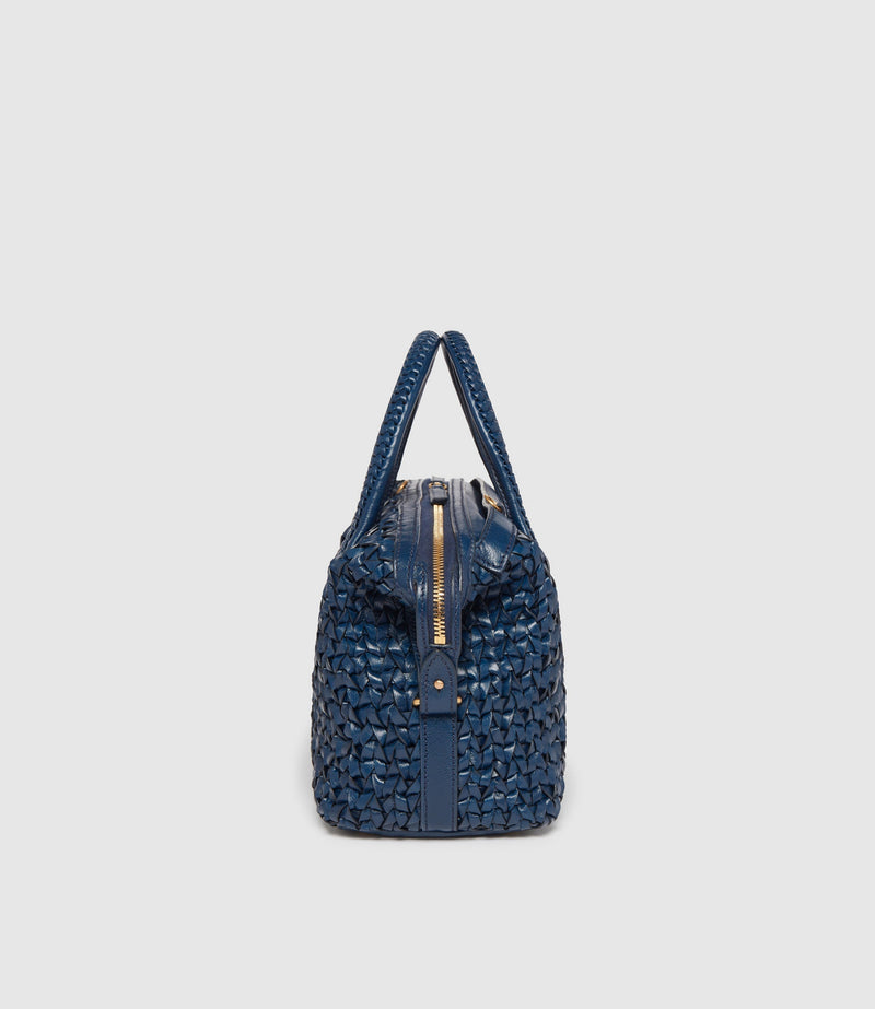 Collector's Edition: Vérité City Small Meribel Woven Sapphire 8/10