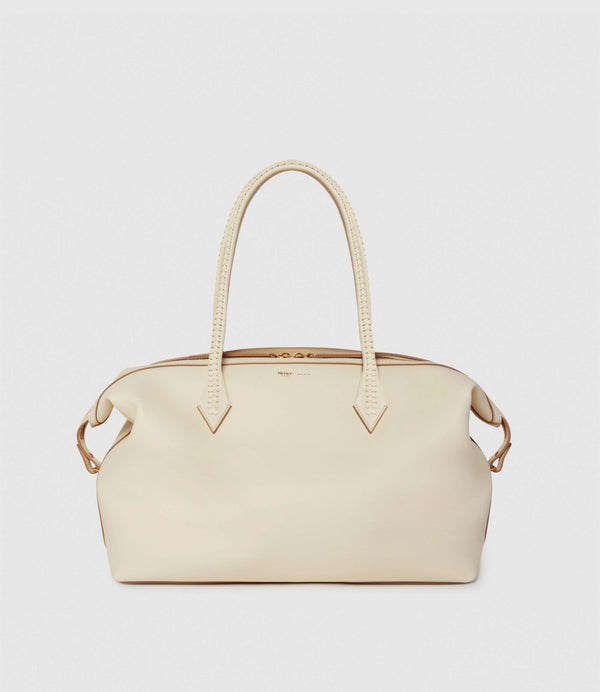 Vérité All Day Bag Smooth Calfskin White Sand