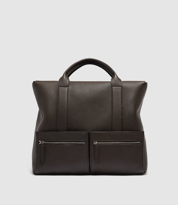 Racer 40 Pebble Grain Chocolate