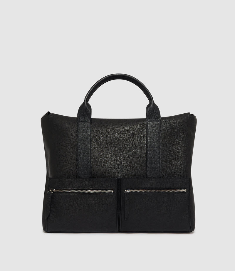 Racer 40 Pebble Grain Black