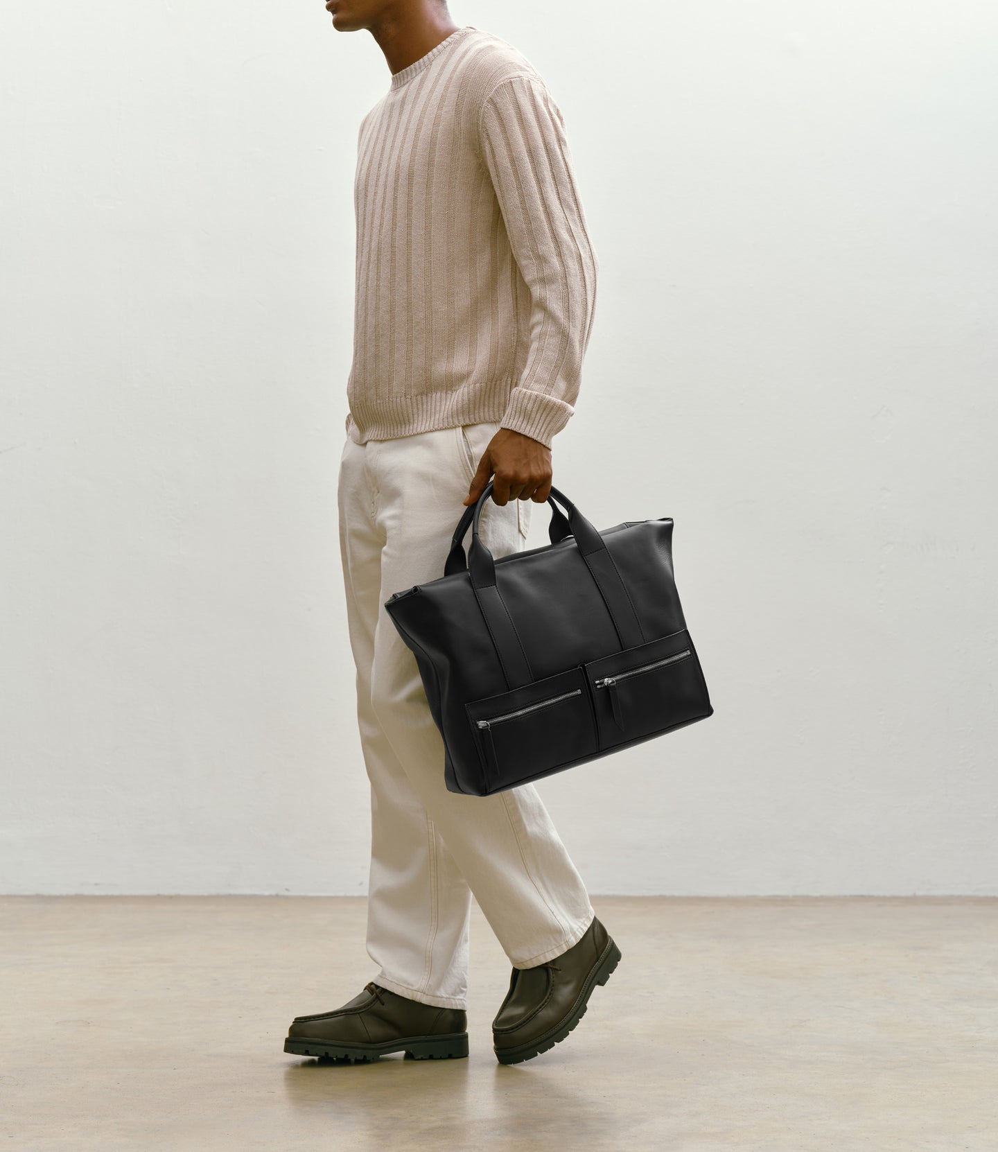 Racer 40 Atelier Calfskin Black