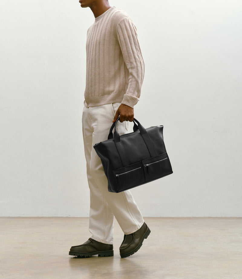 Racer 40 Atelier Calfskin Black