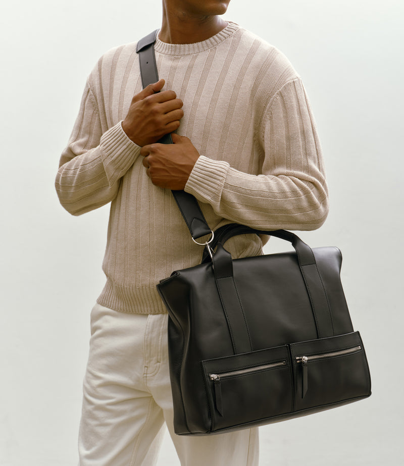 Racer 40 Atelier Calfskin Black