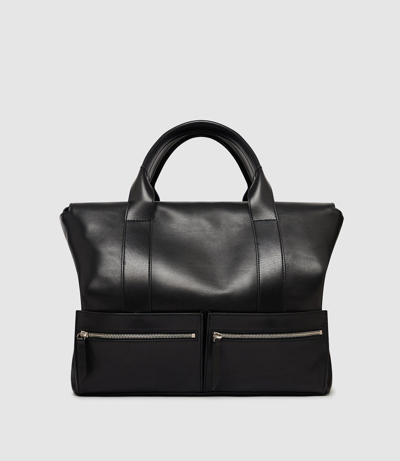 Racer 40 Atelier Calfskin Black