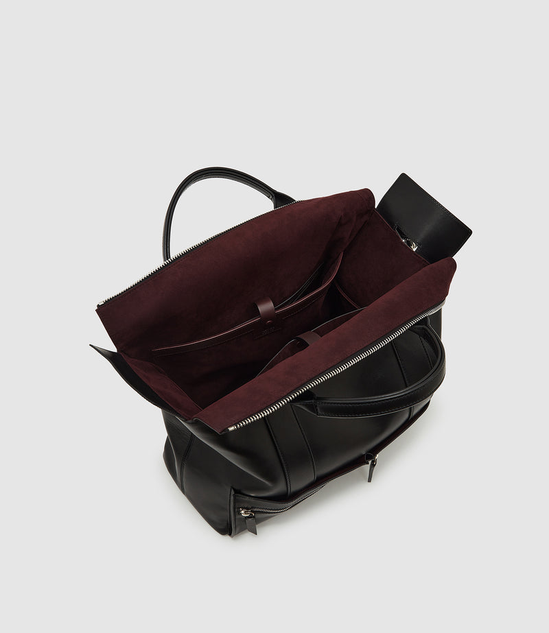 Racer 40 Atelier Calfskin Black