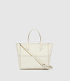 Incognito Cross Body Cabas Smooth Calfskin White Sand