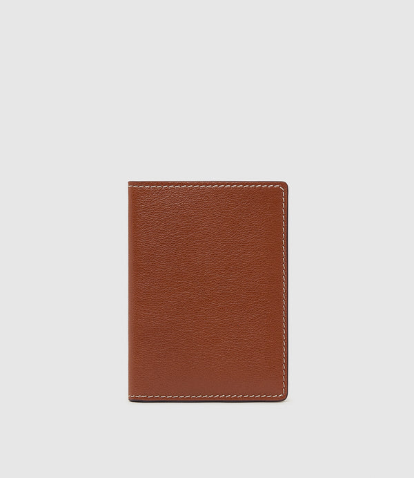 Bifold Cardholder Buffalo Cognac