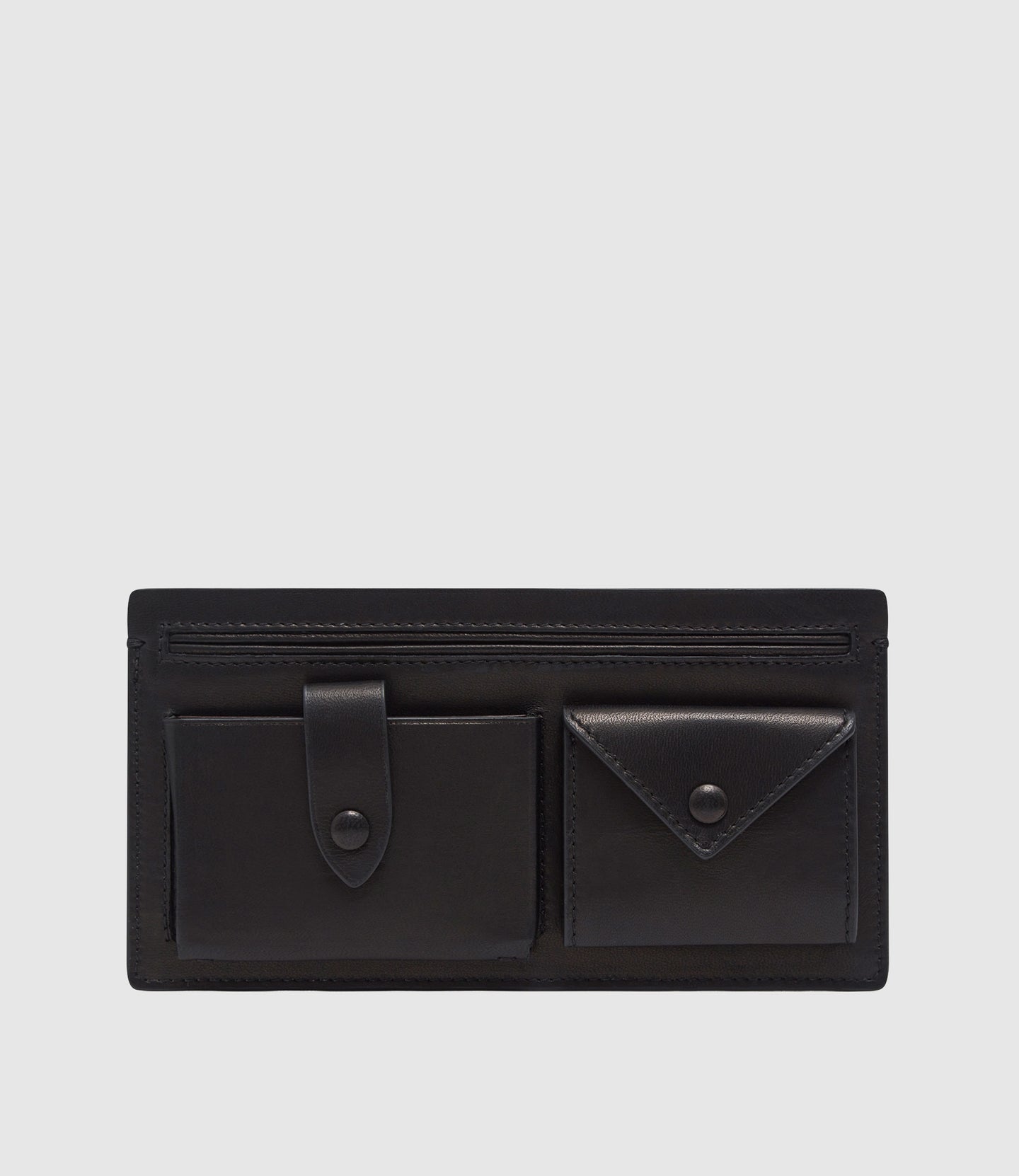 Inside Out Wallet Buttery Nappa Black