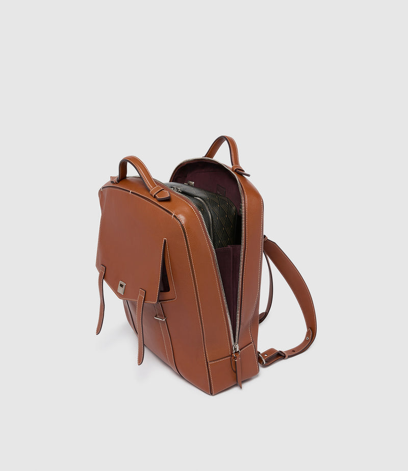 Rider Backpack Buffalo Cognac