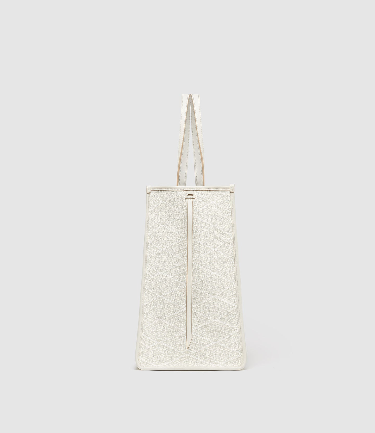 Chameleon 41 Oversized Diamond Jacquard Grey with Bianco