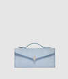 Edge Clutch Suede Hydra