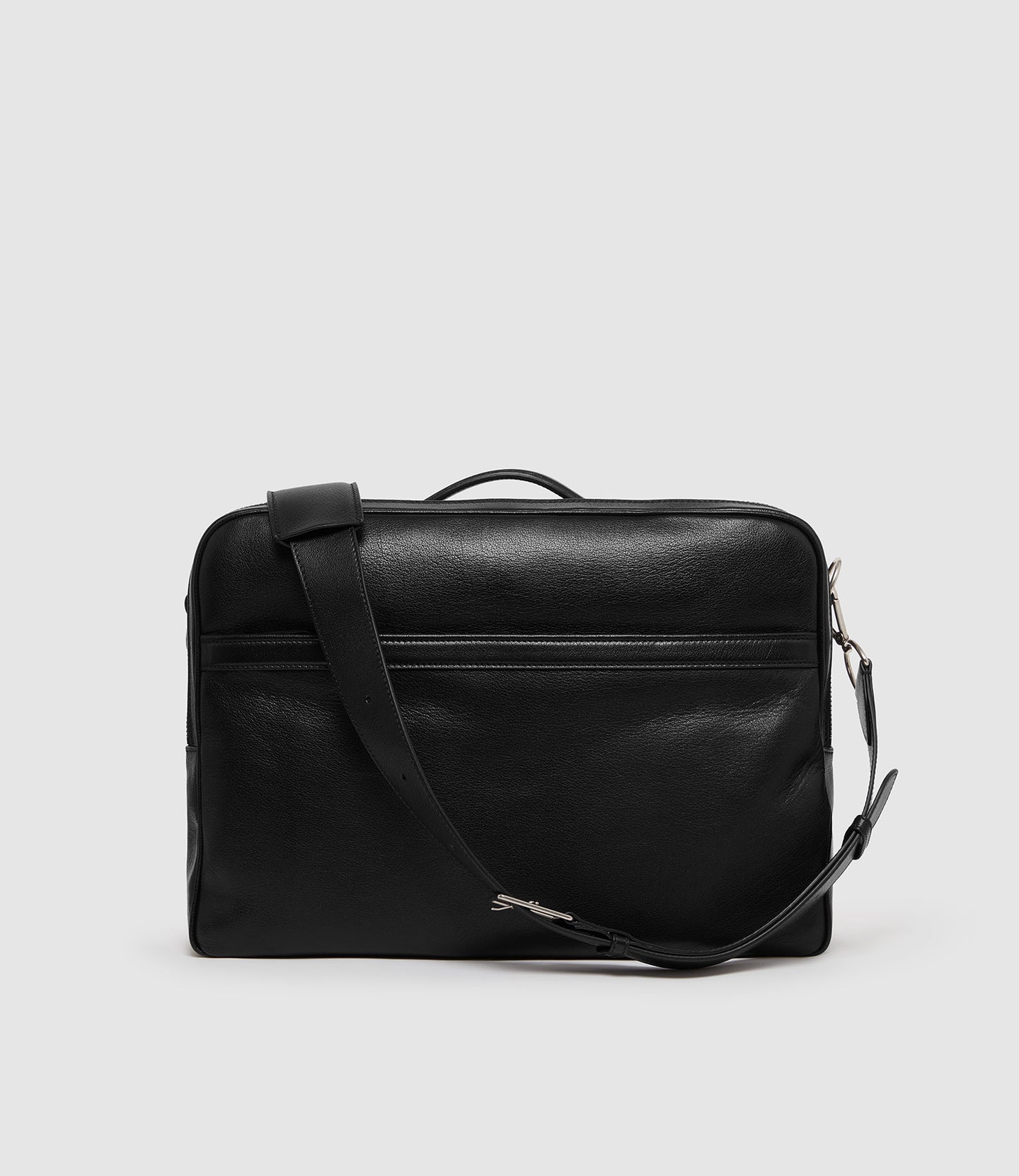 Wanderer Slim Briefcase Buffalo Black