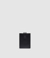 Small Wallet Silky Calfskin Black