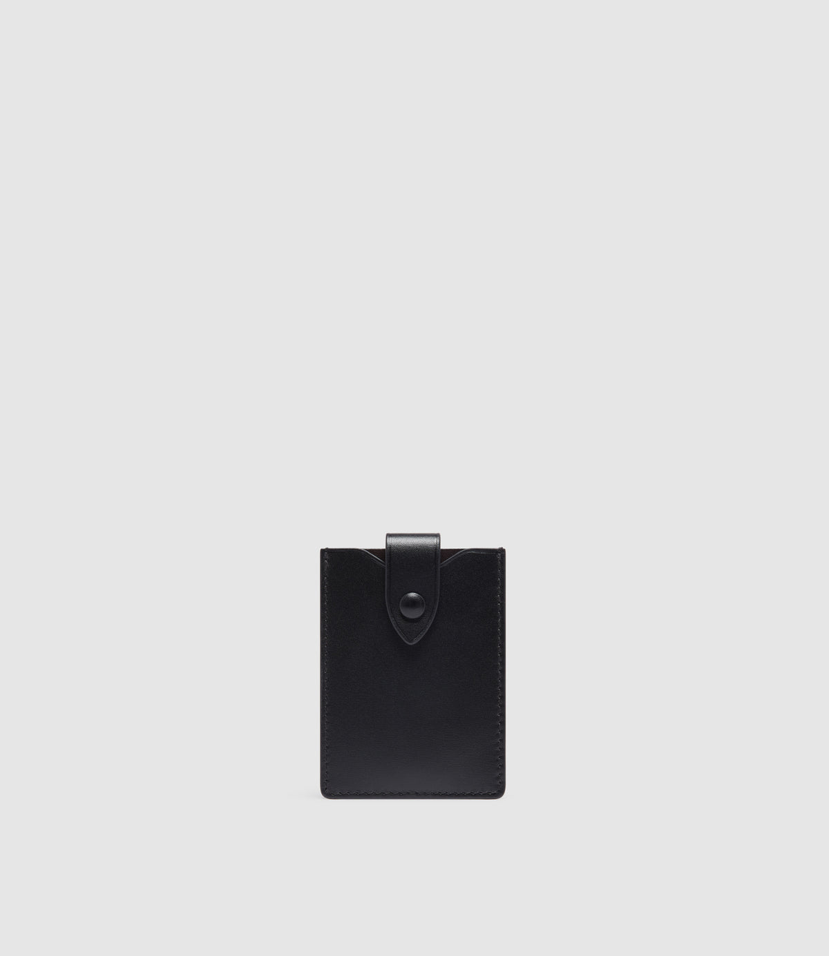 Small Wallet Silky Calfskin Black