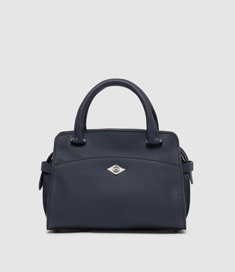 Private Eye Mini Soft Grain Leather Midnight