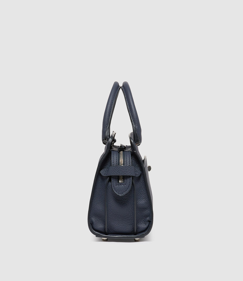 Private Eye Mini Soft Grain Leather Midnight