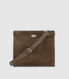 Stowaway Crossbody Suede Clay
