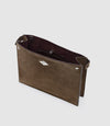 Stowaway Crossbody Suede Clay