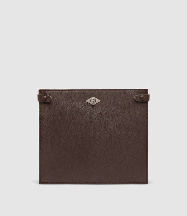 Stowaway Crossbody Soft Grain Leather Café
