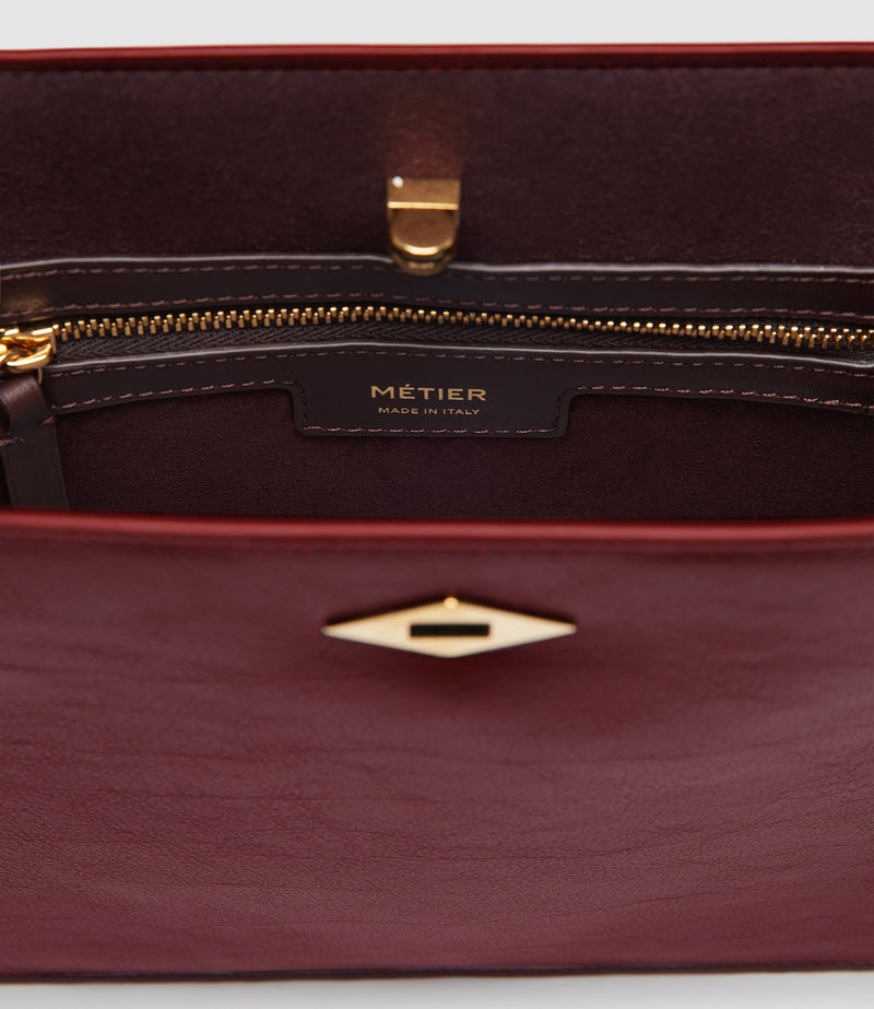 Stowaway Crossbody Elvis Dark Cherry