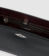 Stowaway Crossbody Soft Grain Leather Black