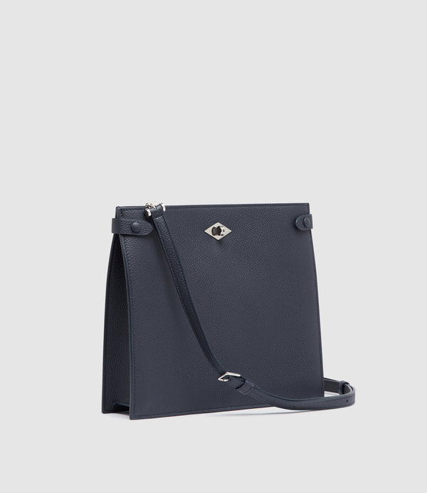 Stowaway Crossbody Soft Grain Leather Midnight