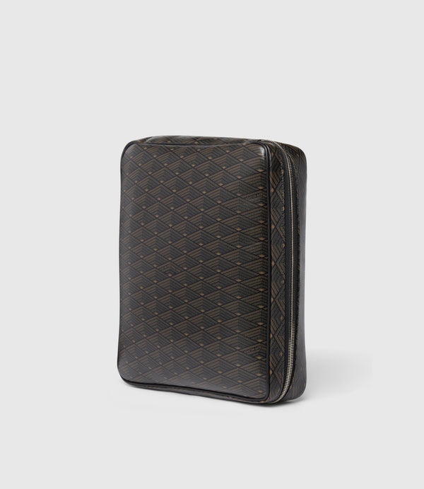 Large Travel Organiser Slim Signature Canvas From Dusk Till Dawn